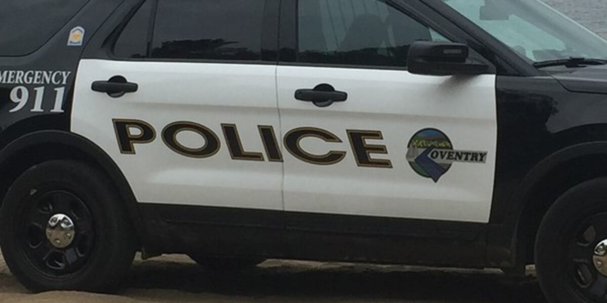 File photo: Coventry, Connecticut police vehicle. Not the October 15 Route 44 crash.