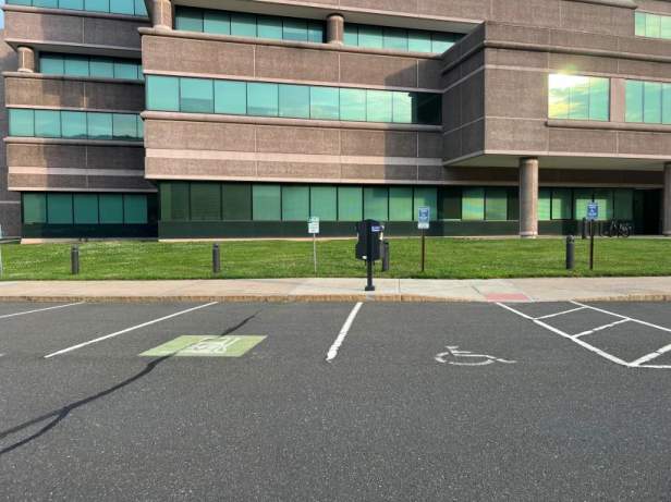 File photo: CTDOT headquarters in Newington, from the agency’s October 2024 draft ADA transition plan. CTDOT is planning the railroad-crossing markings project.