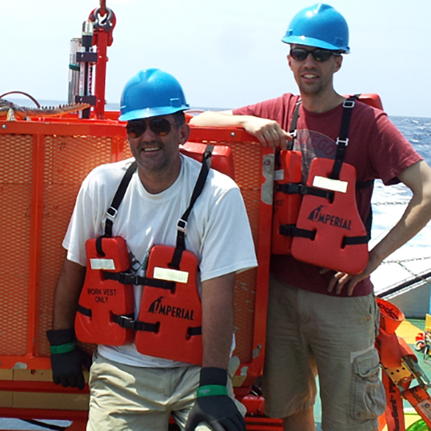 File photo: Maritime fieldwork photograph used by General Dynamics Applied Physical Sciences to illustrate its company. Not documentation of work under the newly announced Navy contract.