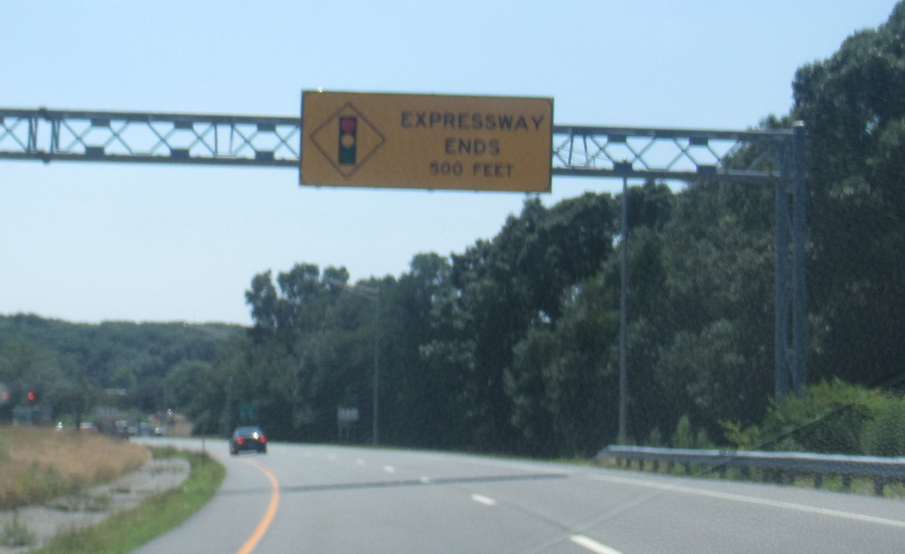 File photo: Route 349 near Meridian Street Extension in Groton. The photograph does not depict the proposed Birch Plain Creek bridge rehabilitation.
