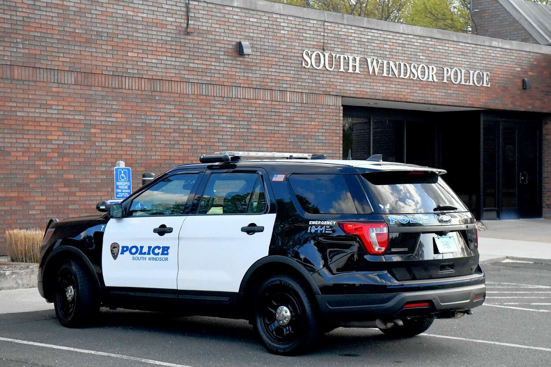 File photo: South Windsor police vehicle. Not the October 7 incident.