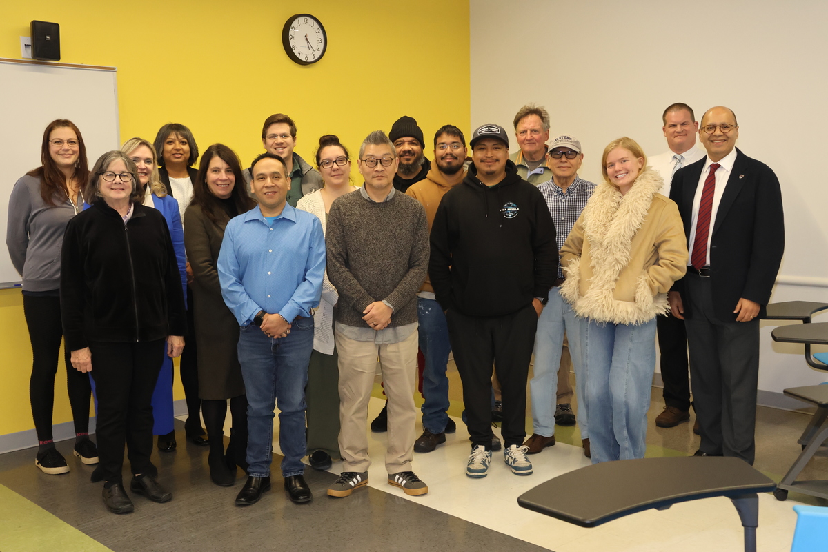 File photograph accompanying Eastern’s small-business academy announcement. Not a newly photographed class.