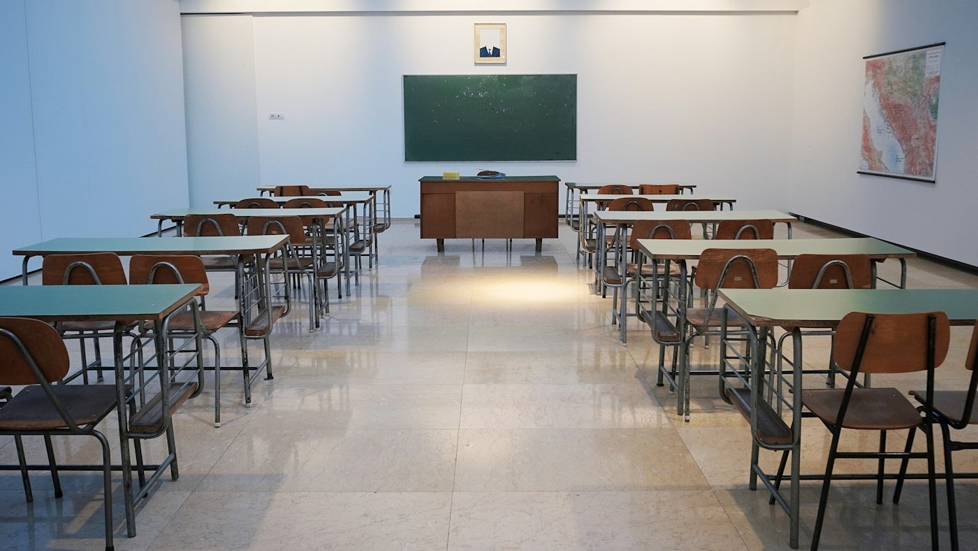 Generic file photo of an empty classroom; not this story's people, location or event